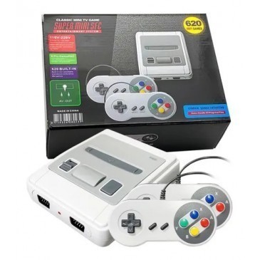 Video Game Super Mini 620 Jogos Retro 8 Bits 2 Con