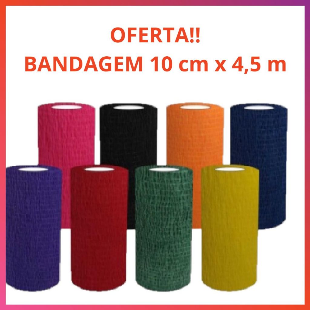 Bandagem Elástica Faixa Adesiva Flexível Atadura