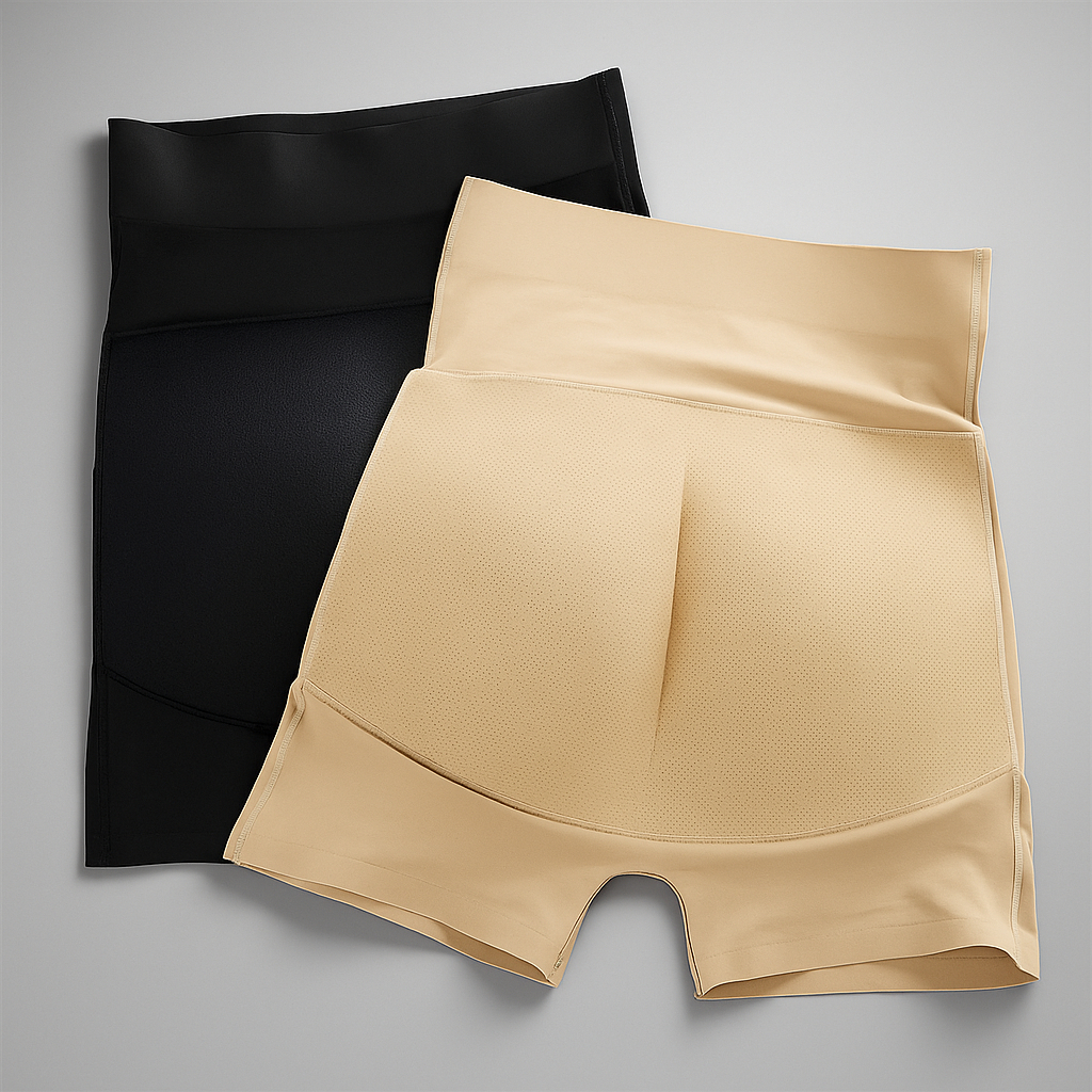 Kit 2 Calcinhas Short com Enchimento Levanta Bumbu