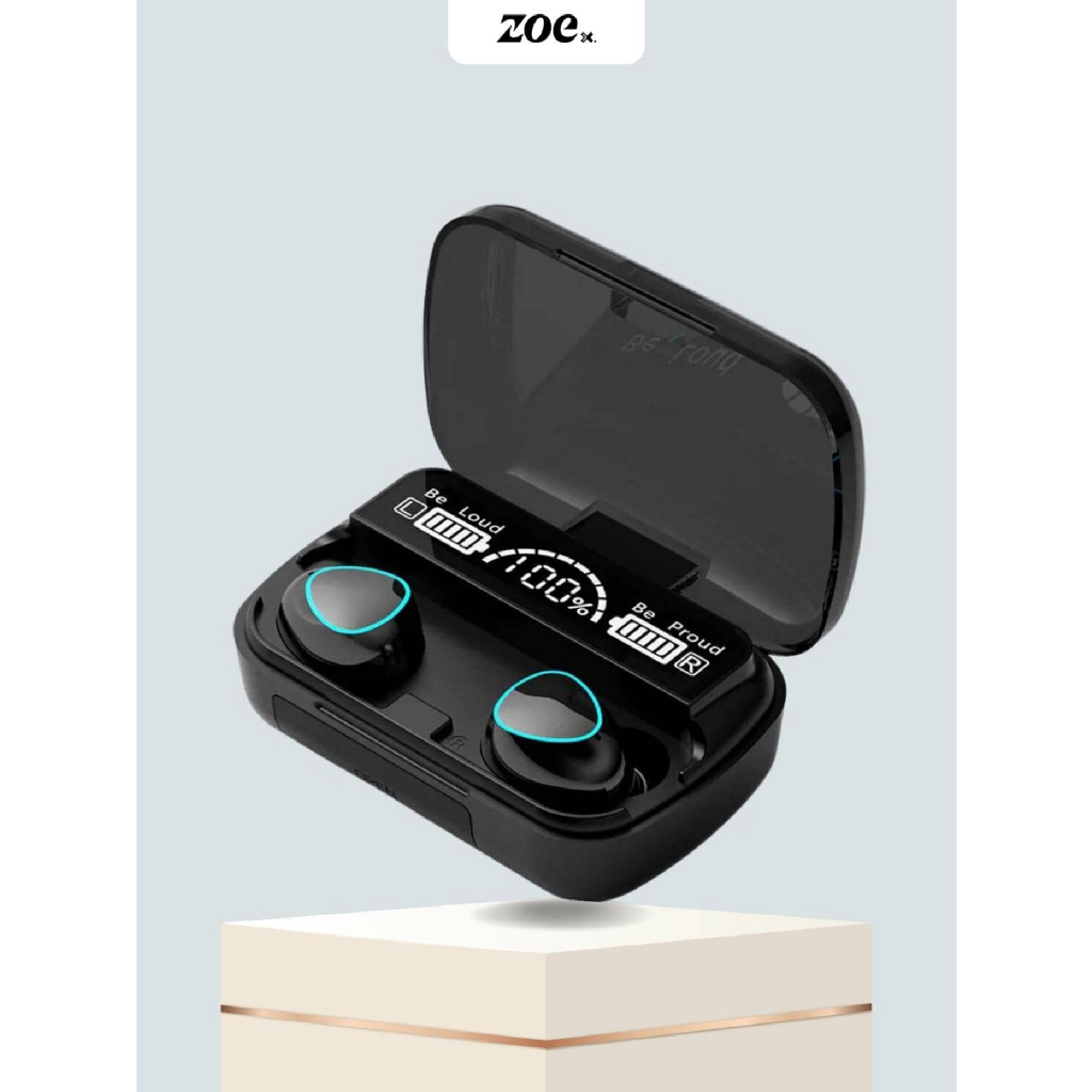Fones de Ouvido Bluetooth M10 TWS 3500mAh: Estére