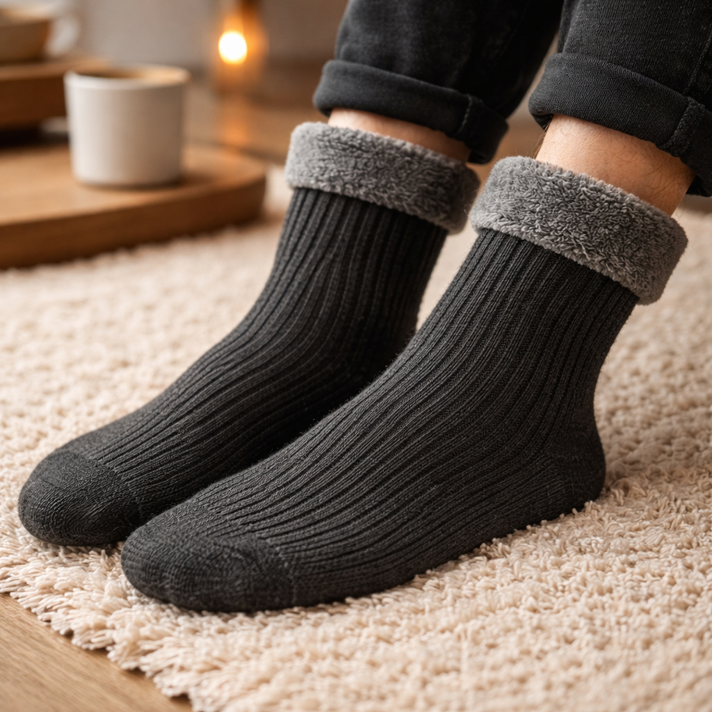 Kit Meias Térmicas Peluciadas Inverno Super Quent