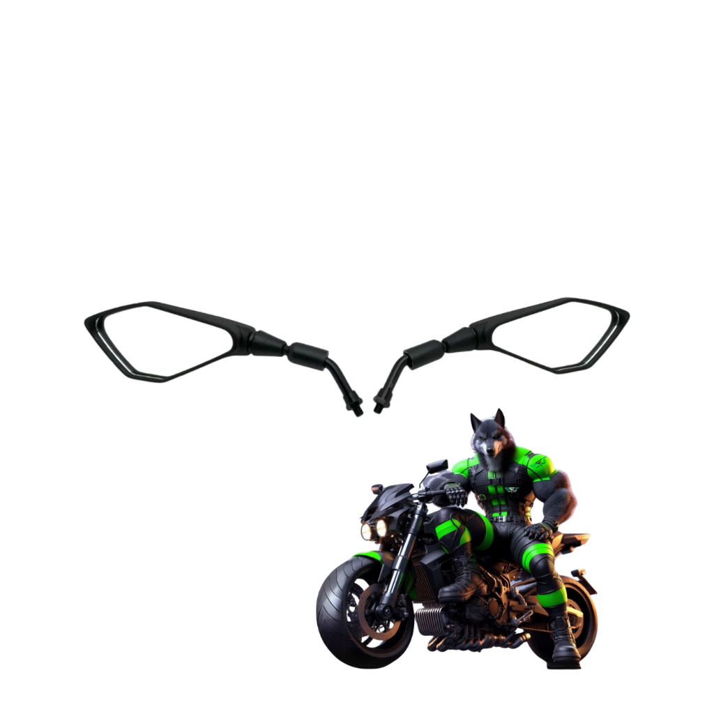 Retrovisor Kawasaki Z400/par Fixo Rosca Yamaha TOD
