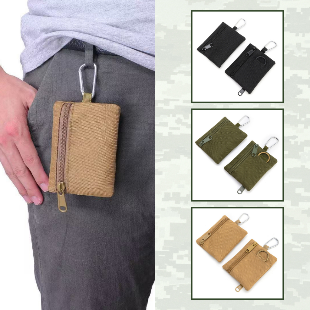 Porta Chaves/ Cartões Tático com Gancho | Compac