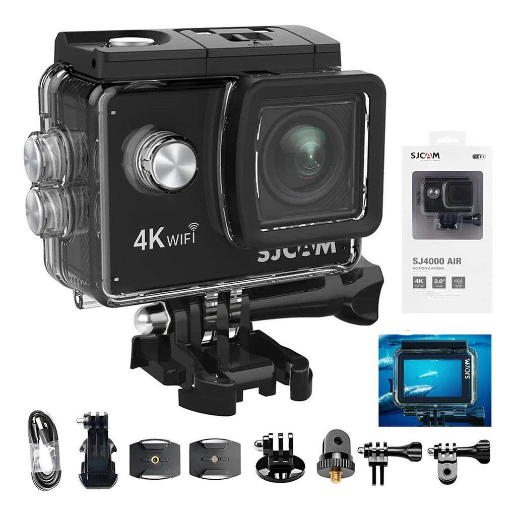 Câmera De Ação Sjcam 4000 Air Full Hd 4k Para �