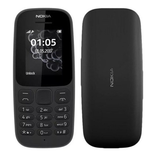 Celular Nokia 105 Tela 1.8, 2G, Memória interna 3