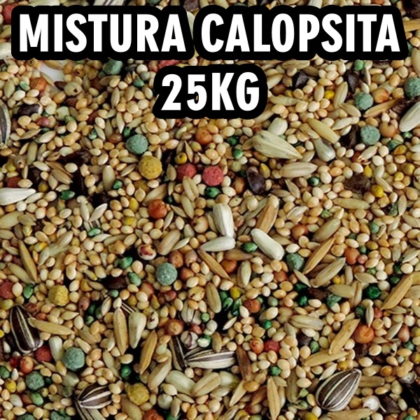 MISTURA PARA CALOPSITA, PERIQUITOS E AGAPORNIS 25K