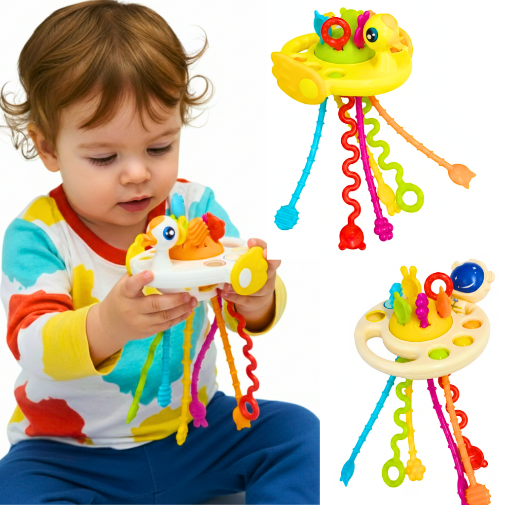 Brinquedos Sensoriais Para Bebês Montessori Morde