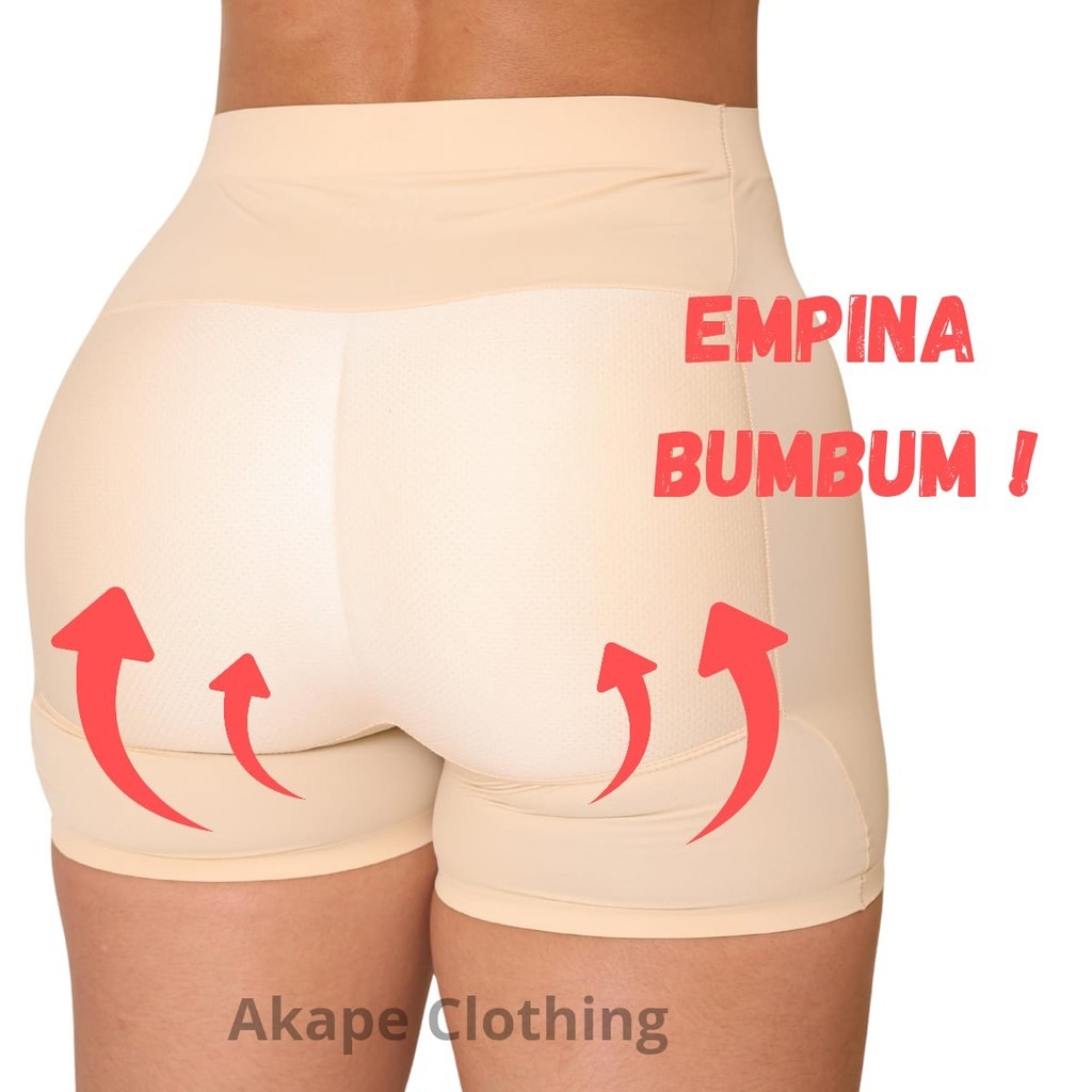 Short Levanta Bumbum Calcinha Com Enchimento Bunda
