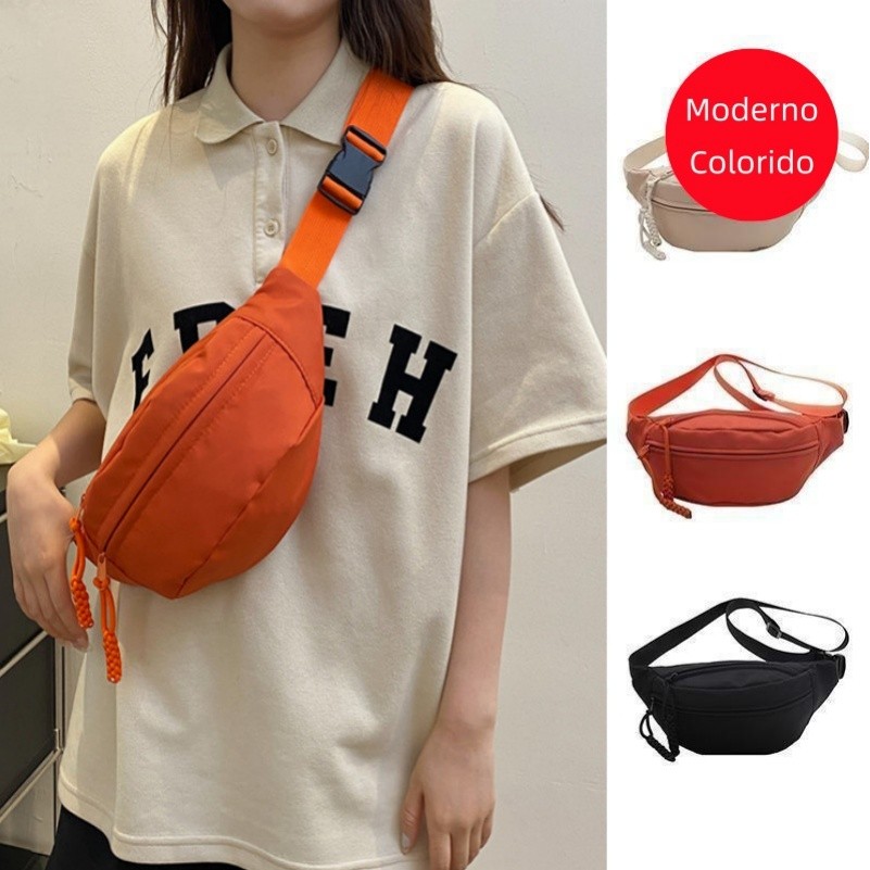 Unissex Trendy Crossbody Bolsa Pacote De Cintura D