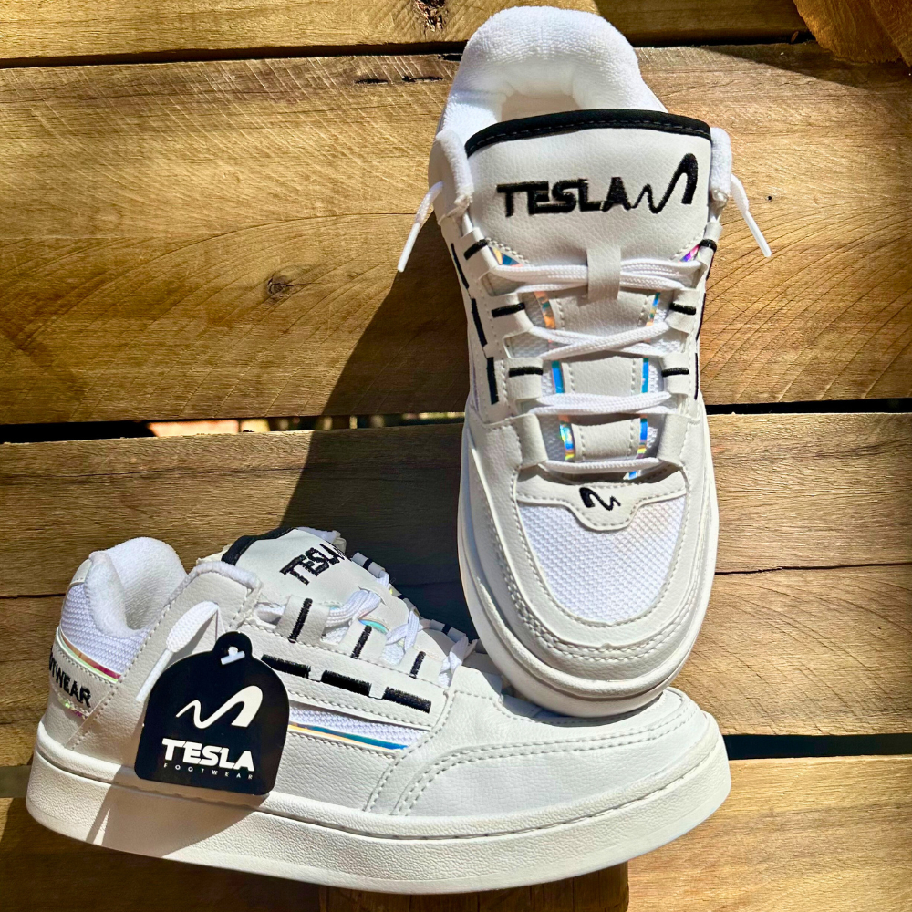 Tênis Tesla Coil Masculino Casual Esportivo Couro