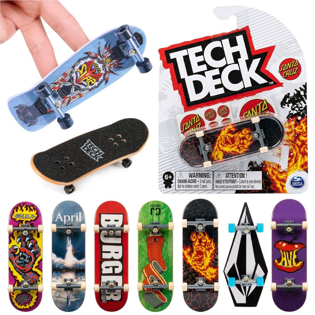 Tech Deck Fingerboard Profissional Skate De Dedo S