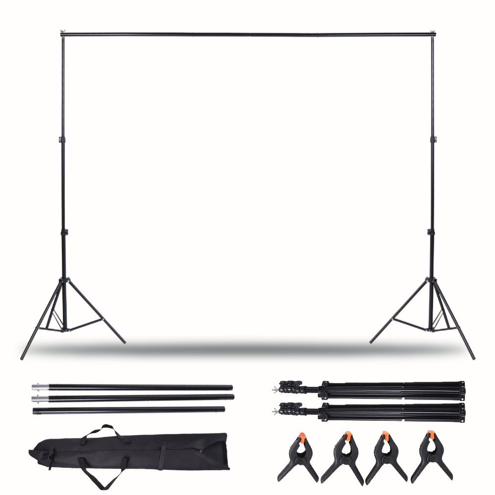 Suporte Fundo Infinito+ Bolsa+ 4 Presilhas Fotogr�
