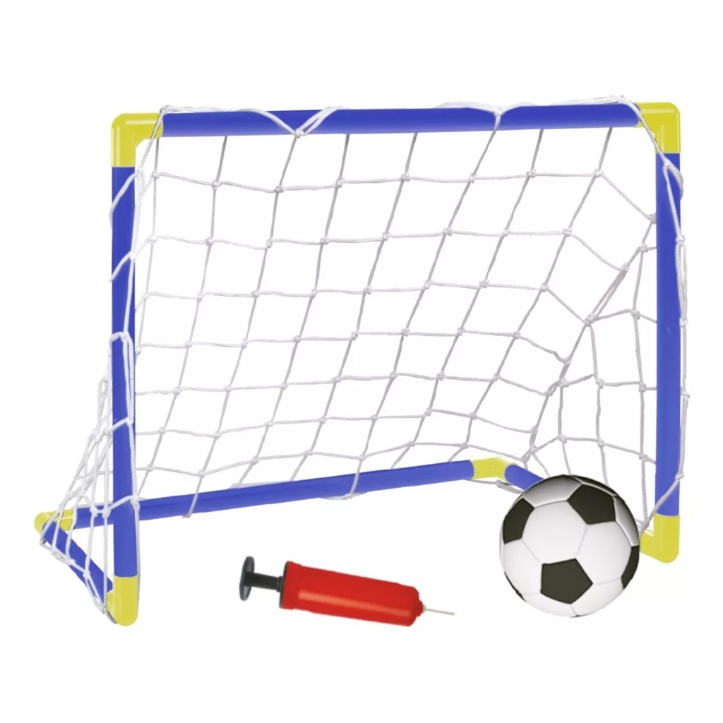 Kit Golzinho Mini Trave Futebol Infantil Gol Brinq