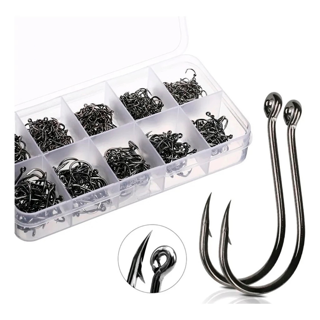 KIT ANZOIS DE PESCA CHINU COM ESTOJO
