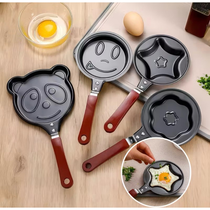 Mini Frigideira Bichinhos Unidade Kit com 3 Panque