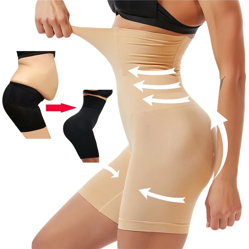 Short Cinta Modeladora 4 Barbatanas Alta Compress�