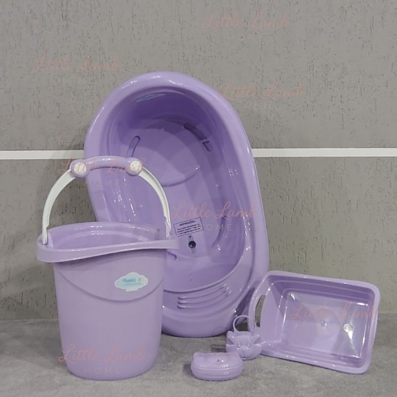Kit Banho Baby Completo  Banheira 22L + Ofurô 11L