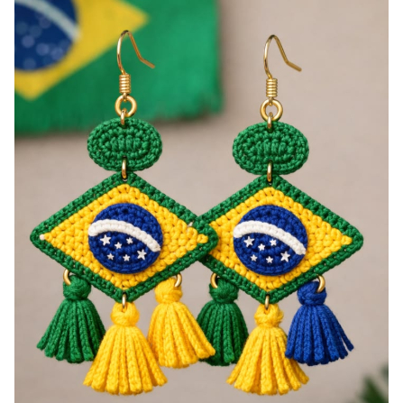 Brinco, Colar, Pulseira, Tiara e Scrunchies de cab