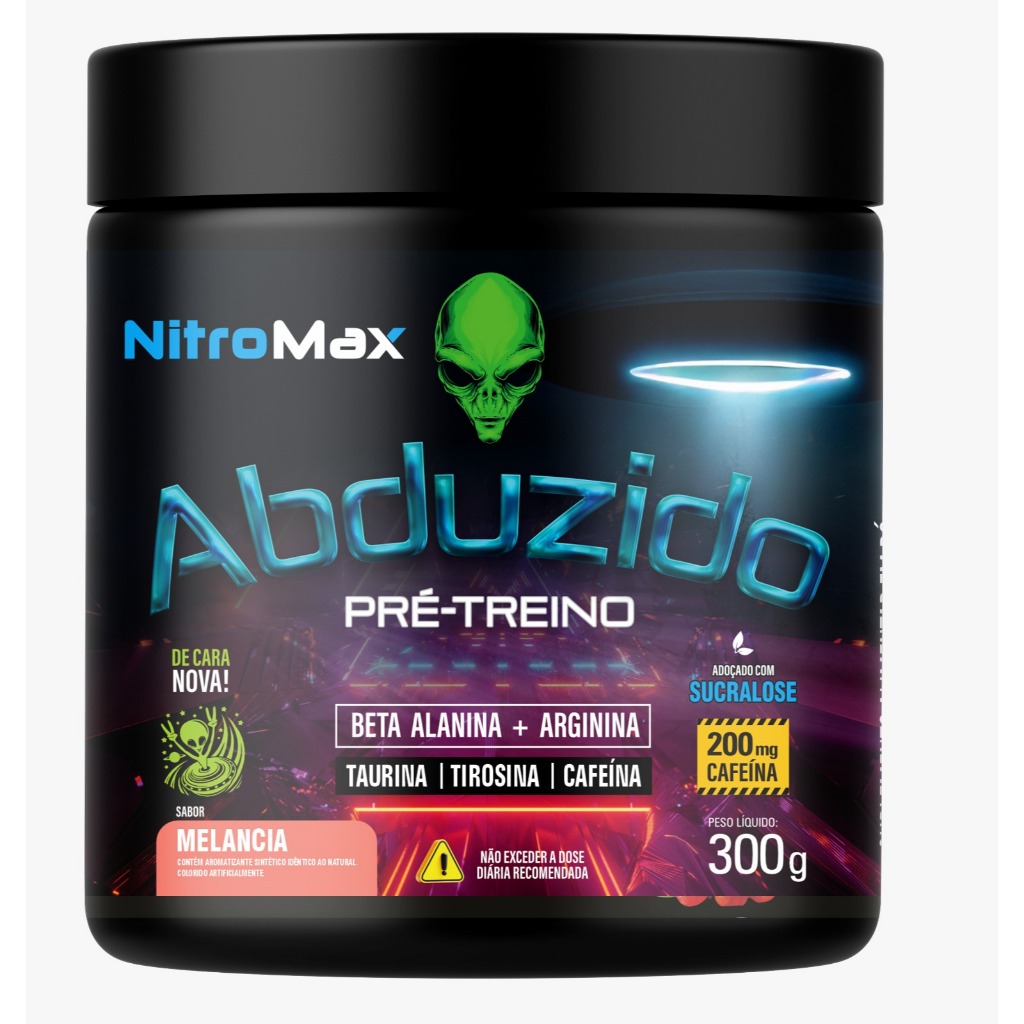 Pré Treino Abduzido 300gr – Nitromax