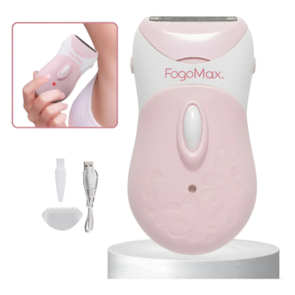 Depilador Elétrico Feminino Lavável Recarregáve