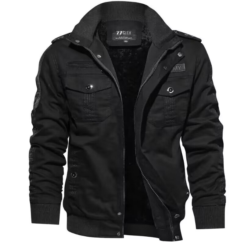 Casacos De Inverno Masculinos Militares Casuais Ma