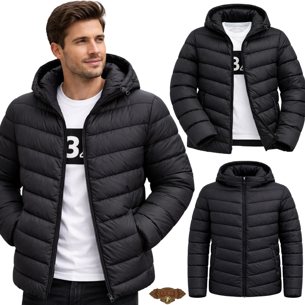 Jaqueta Masculina Bobojaco Gominho Puffer Forrada 