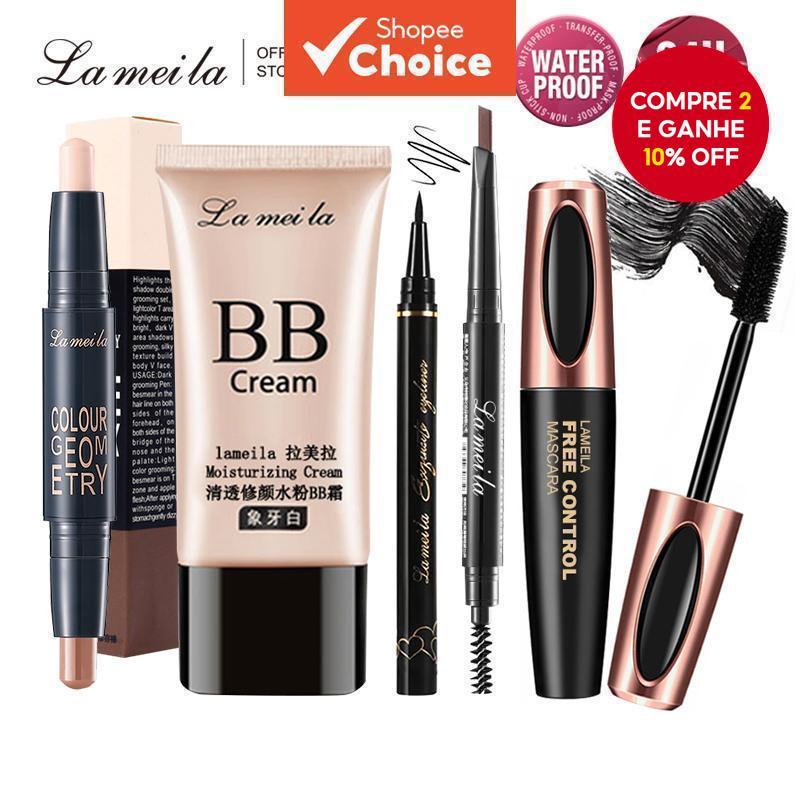 Conjunto De Maquiagem Facial LAMEILA De 5 Peças-B