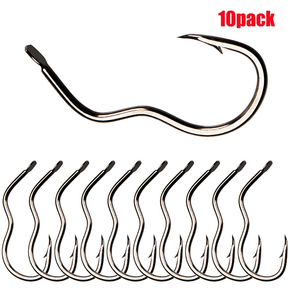 10pcs Anzol De Pesca Automático Anti-Queda De Pei