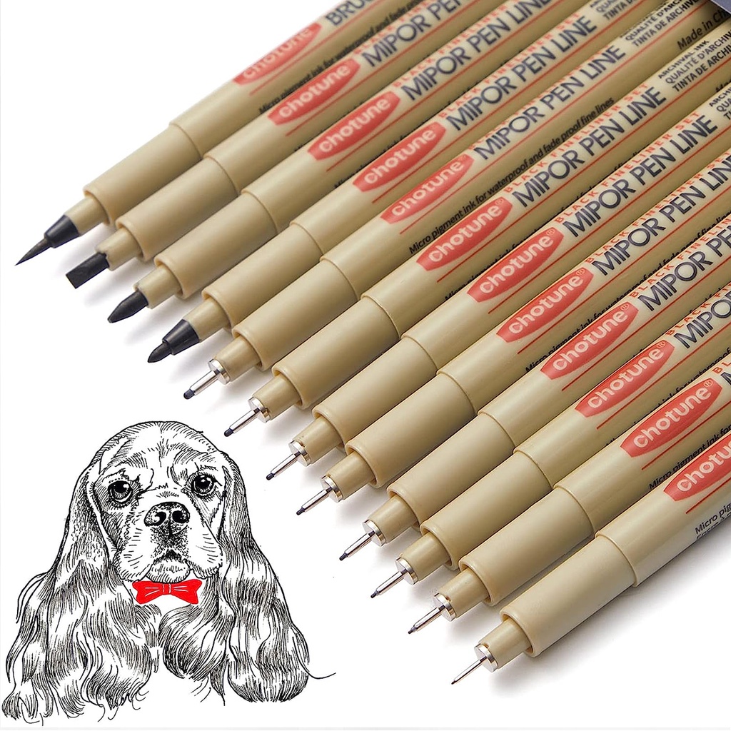 Manga Agulha À Prova Dágua Gancho Linha Caneta C
