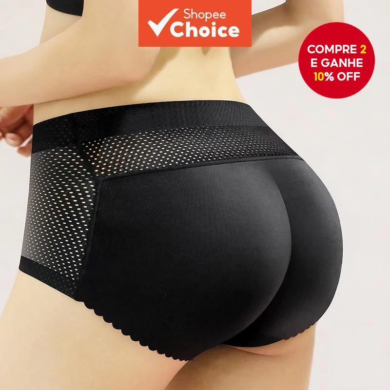 Calcinha Acolchoada Preta Sexy Para Mulheres , Mod