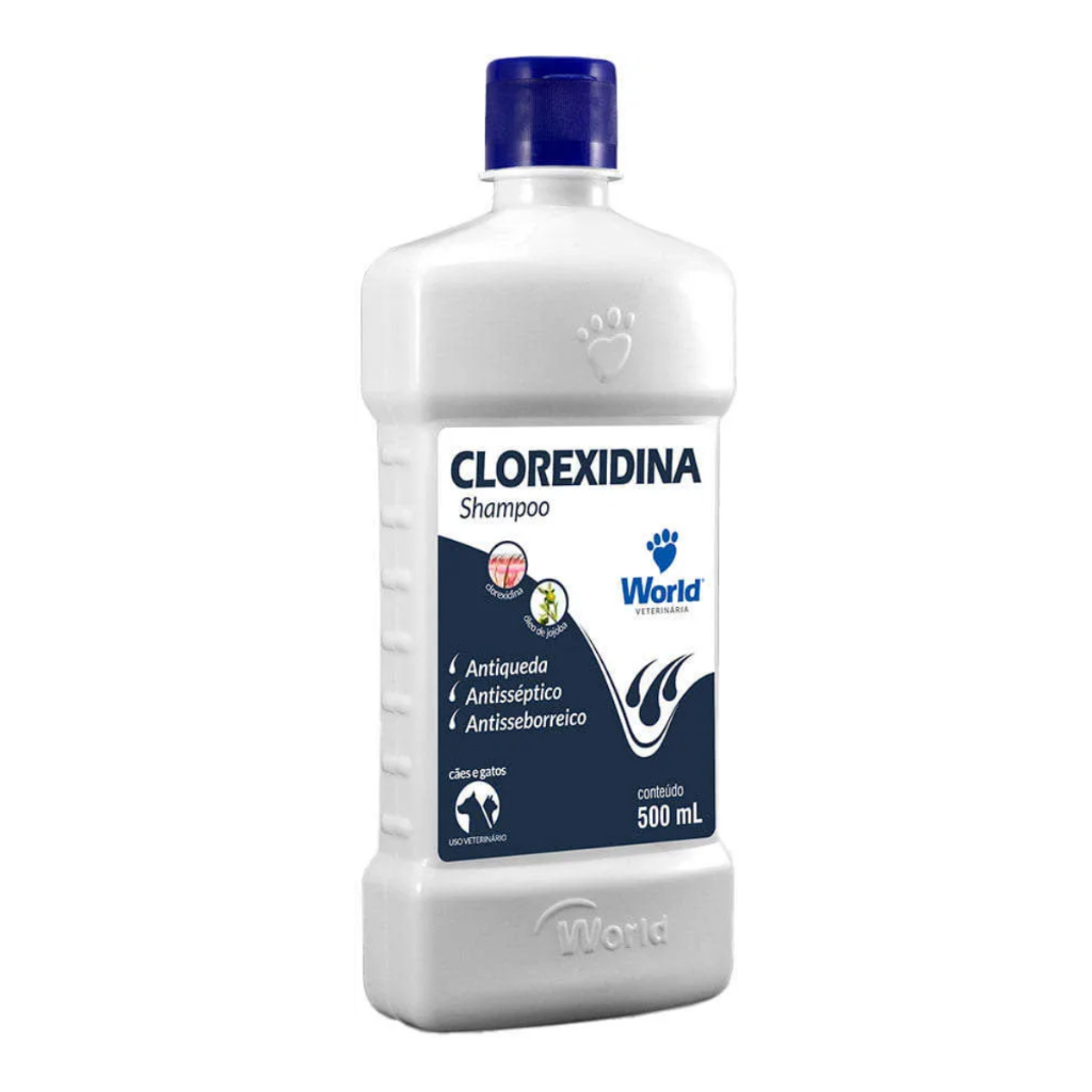 Clorexidina Dugs Shampoo World Veterinária para C