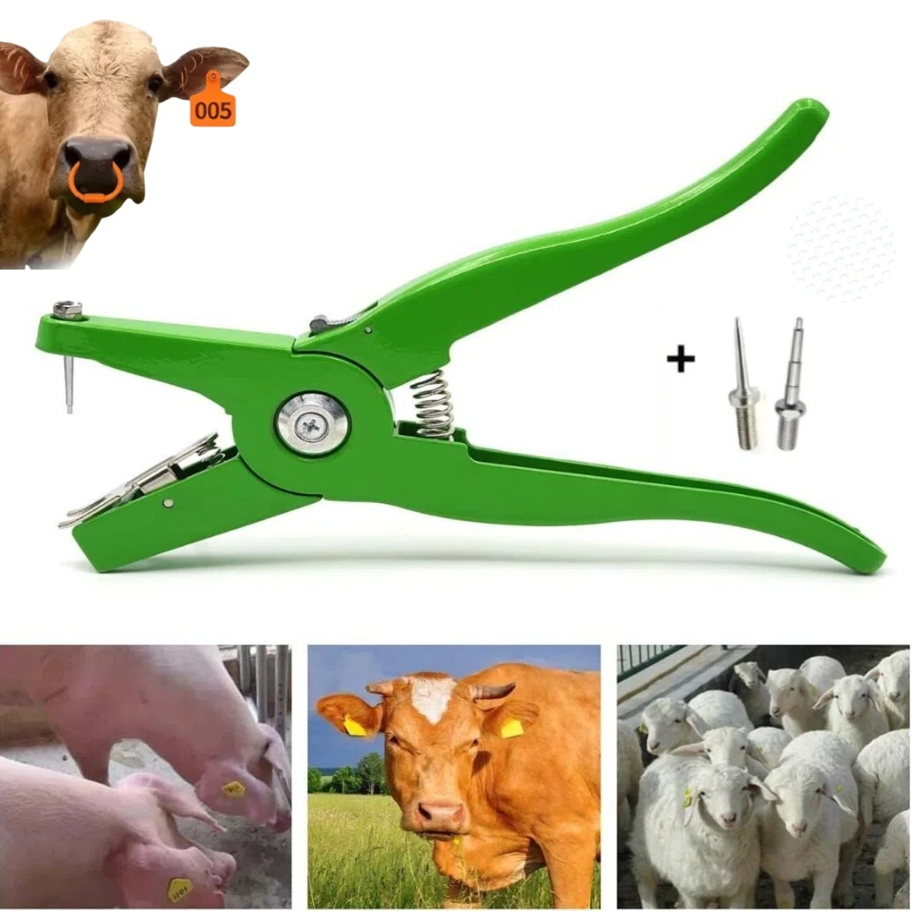aplicador de brinco de gado alicate vaca marcador 