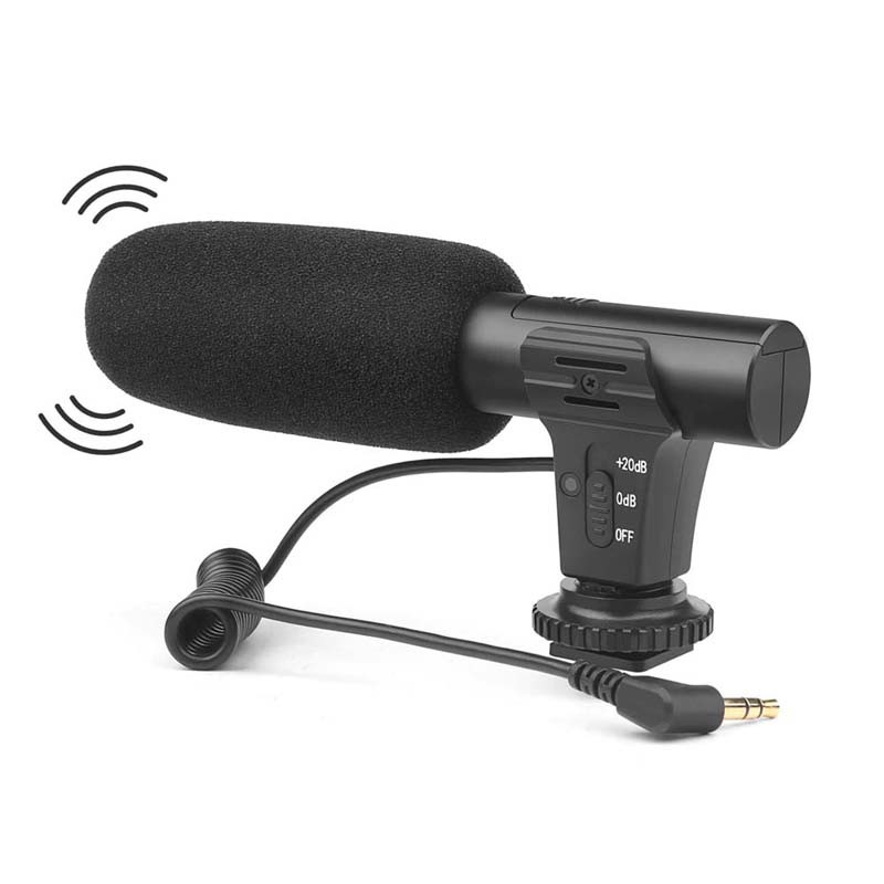 Microfone P2 Stereo para Câmera Fotográfica Niko