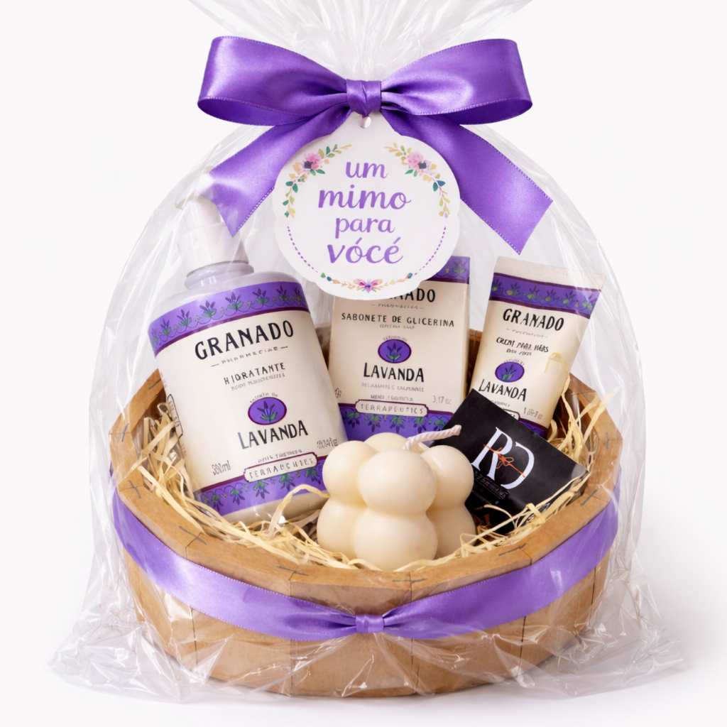 Kit Presente Feminino Spa Lavanda Granado com Hidr