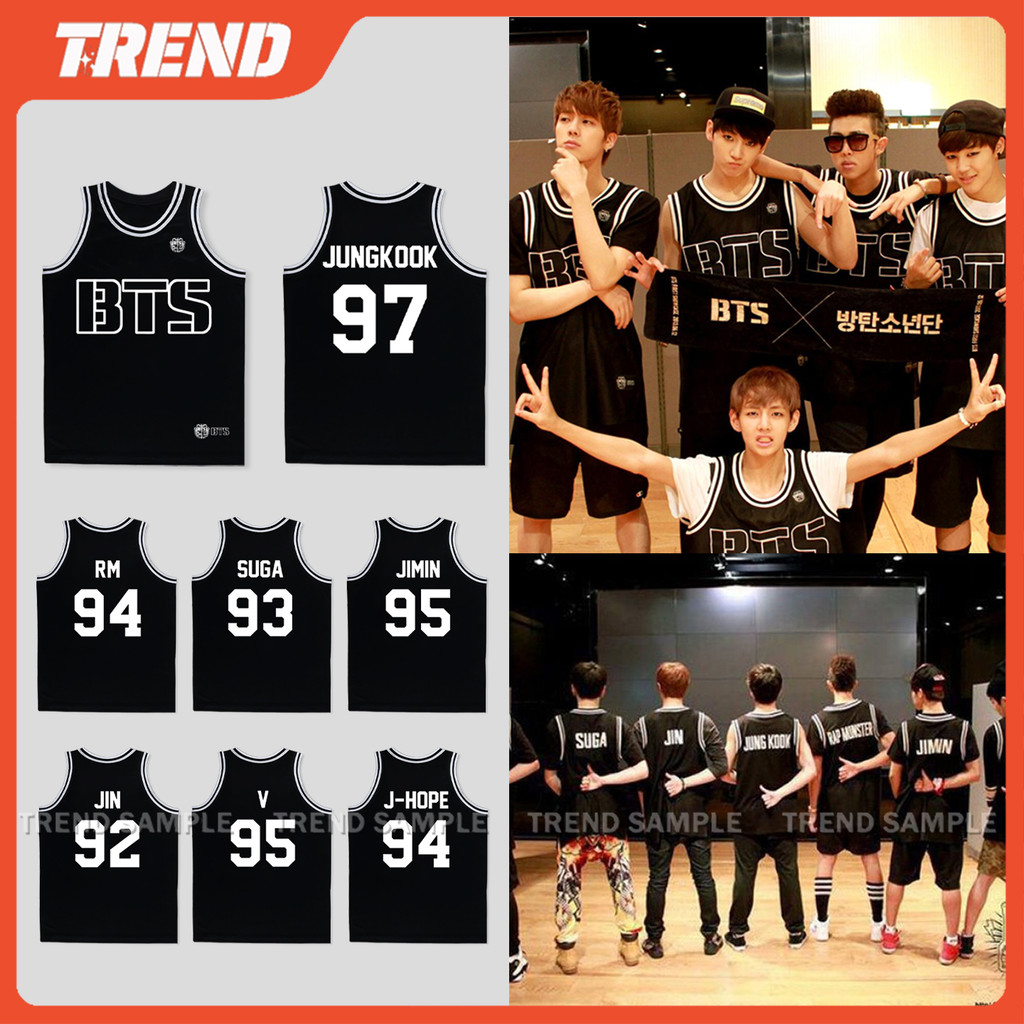 KPOP BANGTAN 2026 Comback Jersey Regata Vintage Un