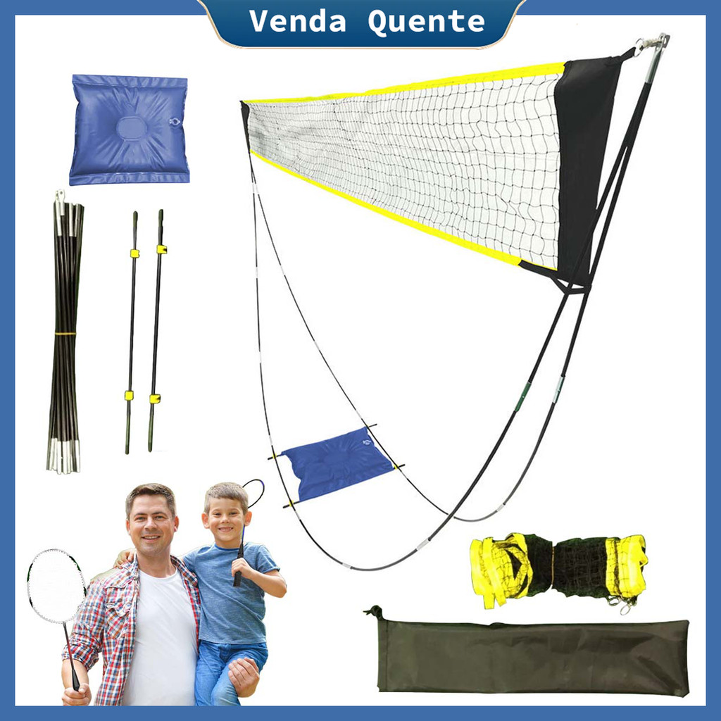 Conjunto de rede para Badminton, tênis e vôlei 1