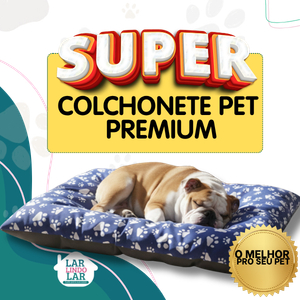 Cama colchonete Pet Premium para cães e gatos.  S