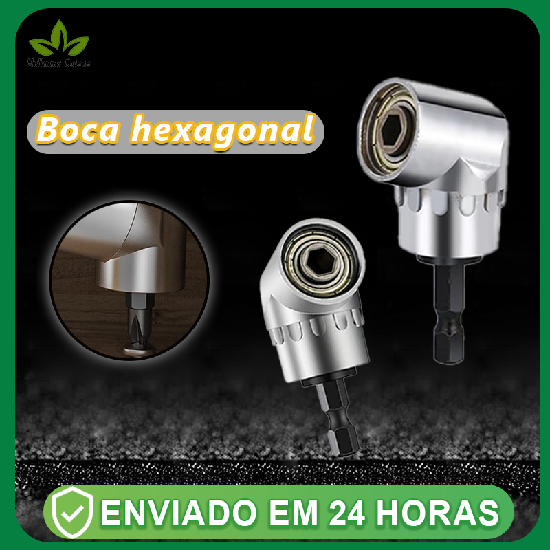 adaptador angular para parafusadeira 105°/90° gr