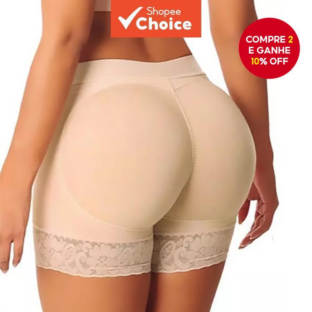 Calcinha Acolchoada Feminina Com Aumento De Bunda