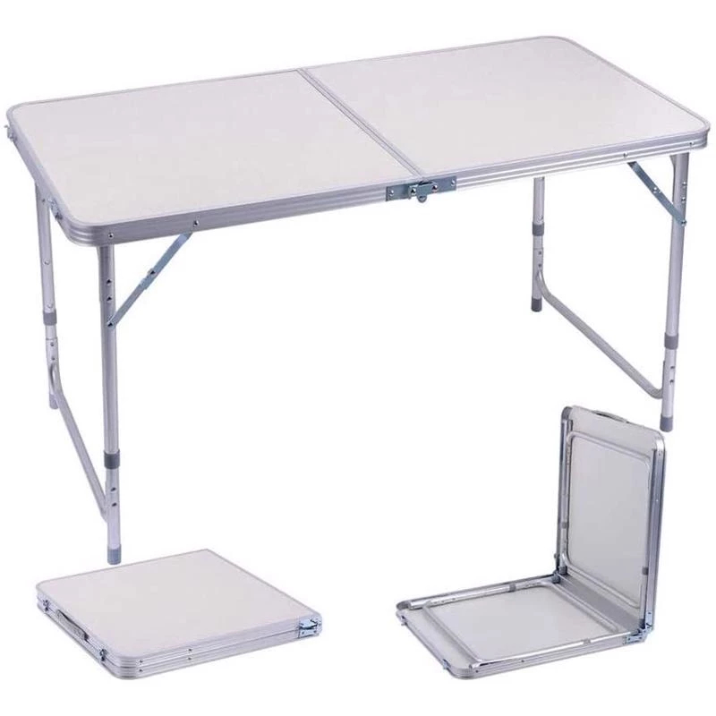 Mesa Dobrável Portátil 120x60cm Se Transforma Em