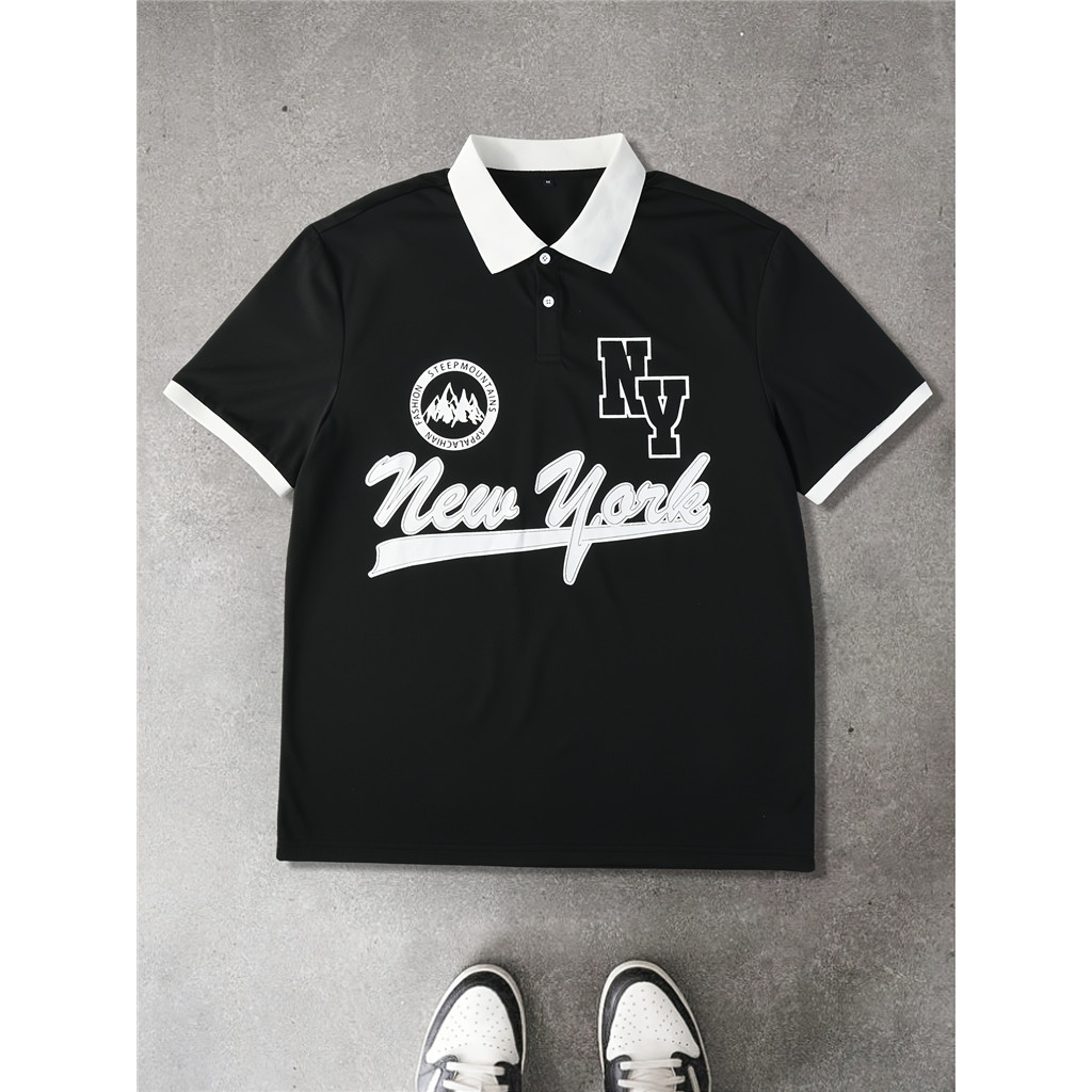 Camisa Polo Masculina Estilo Formal New York  Teci