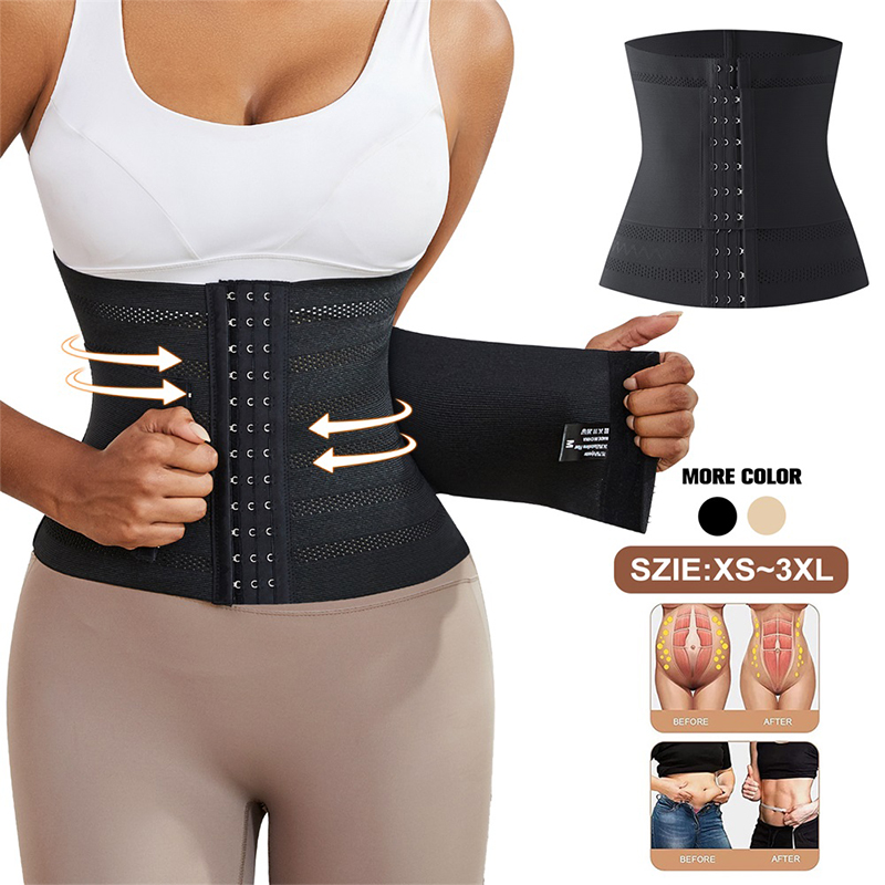 Espartilho modelador de cintura feminino cinta mod