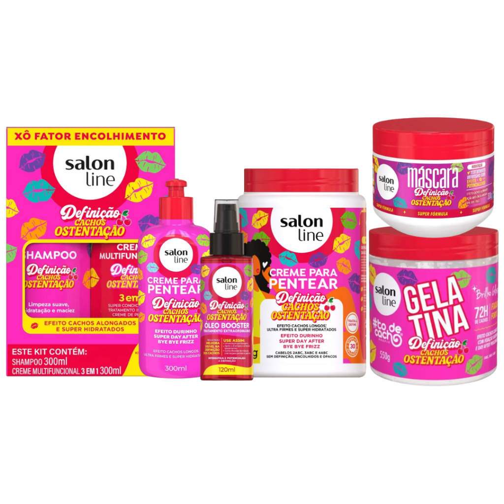 Salon Line Cachos Ostentação – Escolha o S
