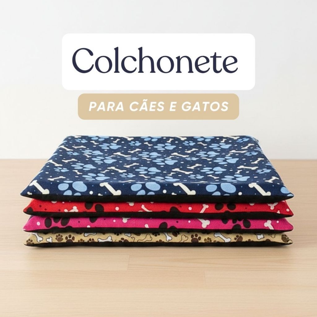 Caminha pet colchonete slim para cachorro e gato c