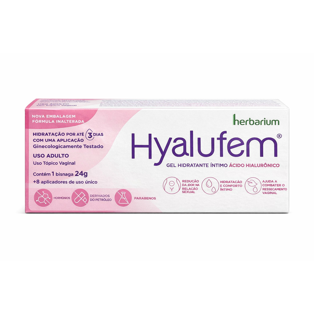 Hyalufem Gel Hidratante Íntimo Ácido Hialurônic