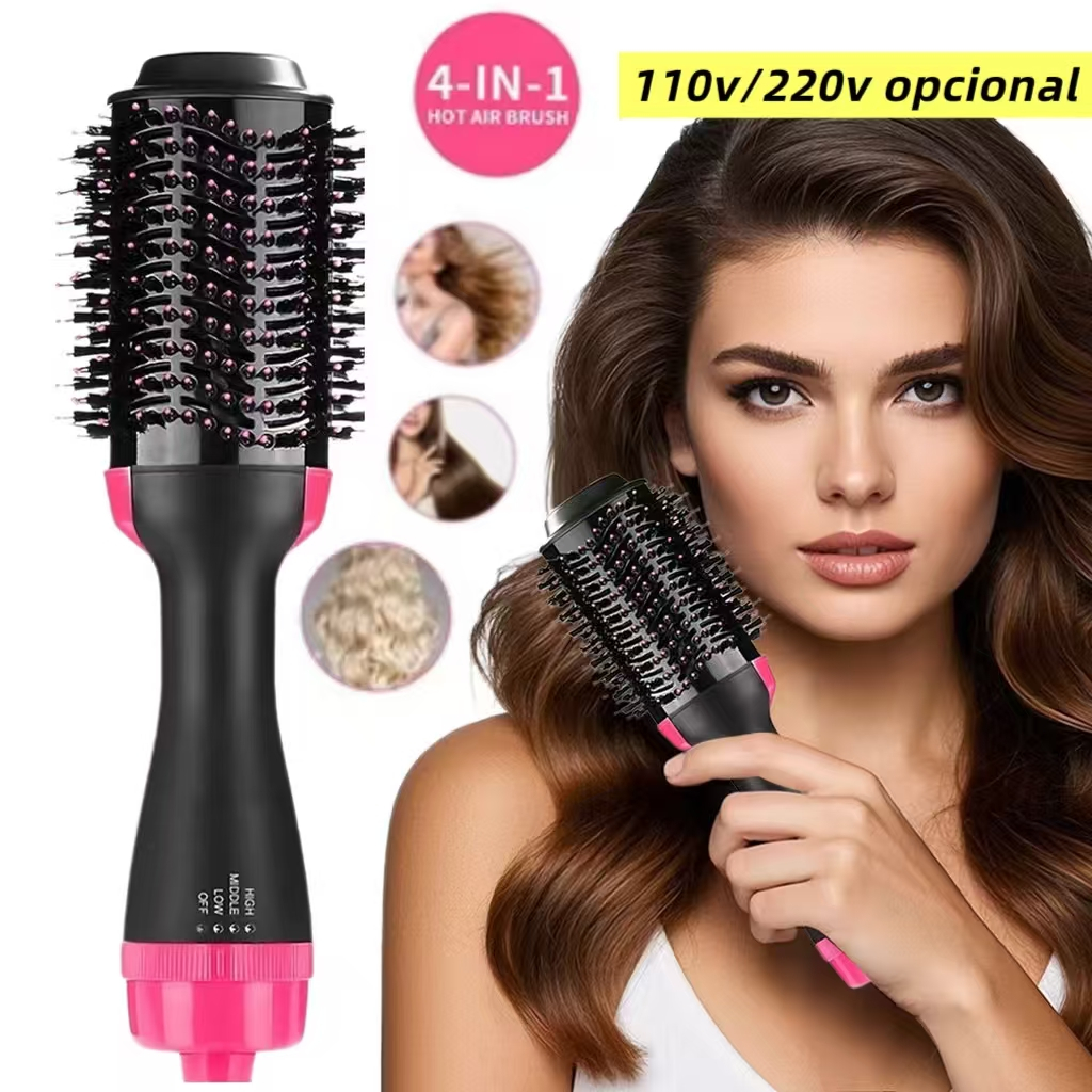 Escova Secadora de Cabelo 3 em 1 110V/220V