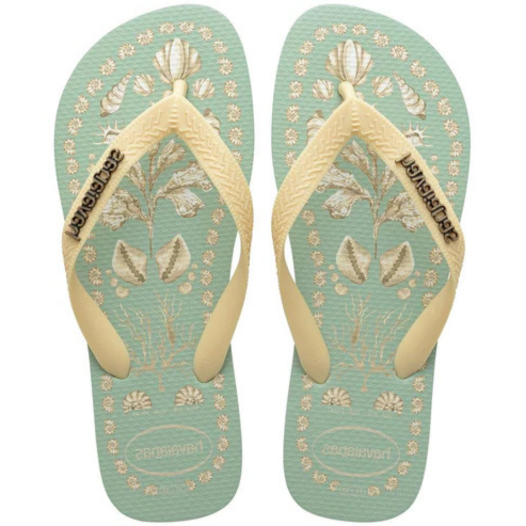 Chinelo Feminino Infantil Havaianas Tropical Confo