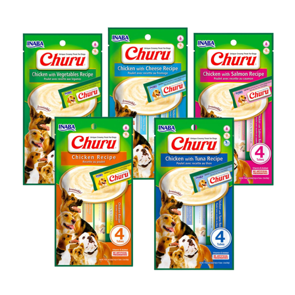 Churu Dog Inaba Petisco Cremoso Para Cães 54 g &#