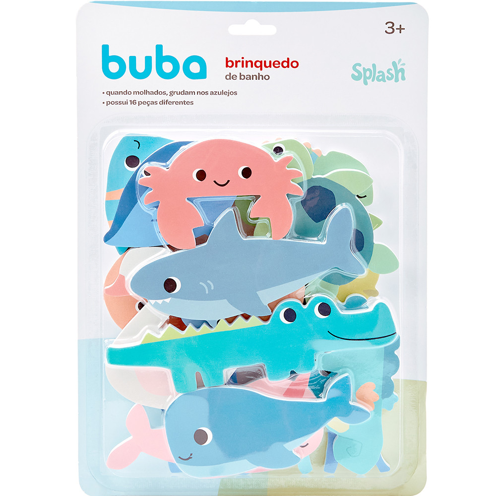 BRINQUEDO DE BANHO SPLASH BUBA BRINQUEDO PARA O BA