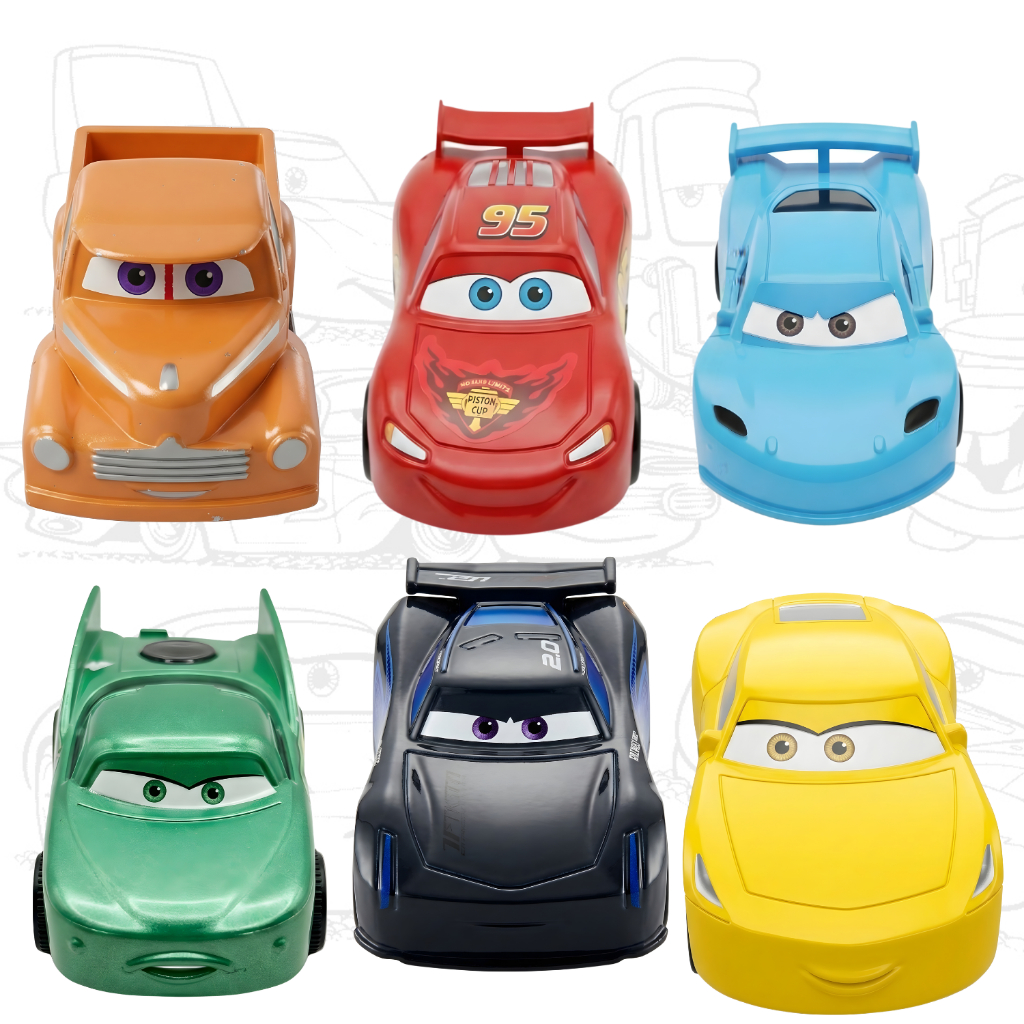 Kit Carrinhos Carros Relampago Mcqueen Fricção B